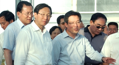 農(nóng)業(yè)農(nóng)村部黨組書記、部長韓長賦視察我公司